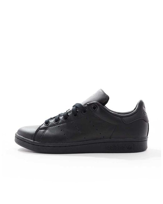 Adidas Originals Black Stan Smith Trainers