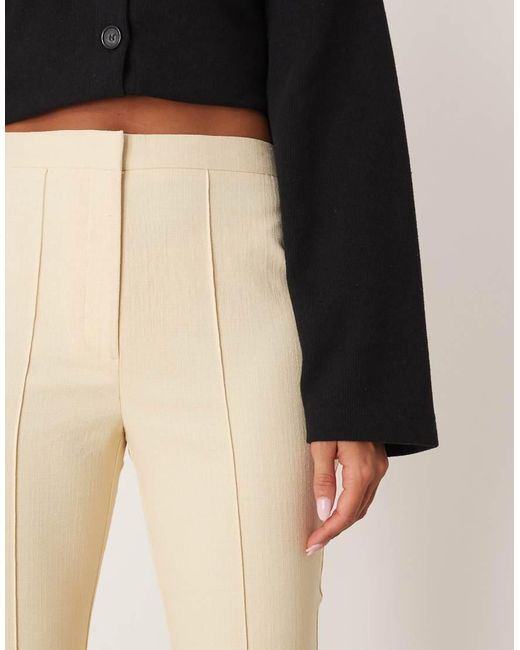 ASOS Black Tailored Kick Flare Trousers