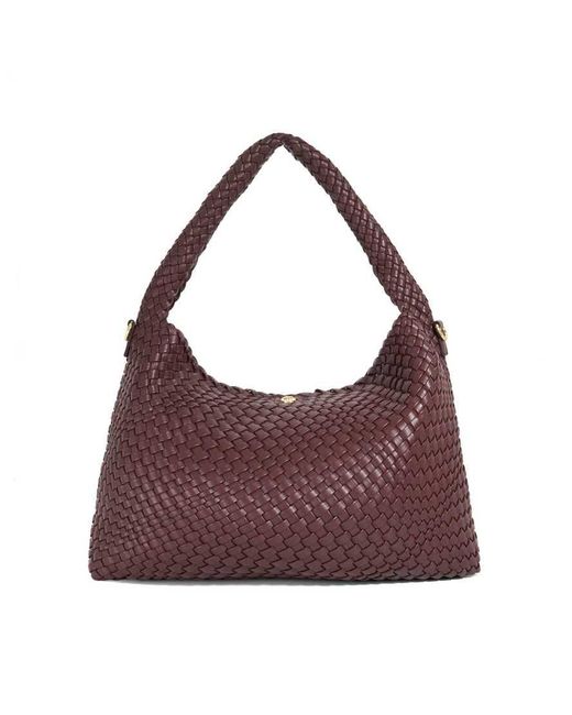Dune Brown Deliberate L Shoulder Bag