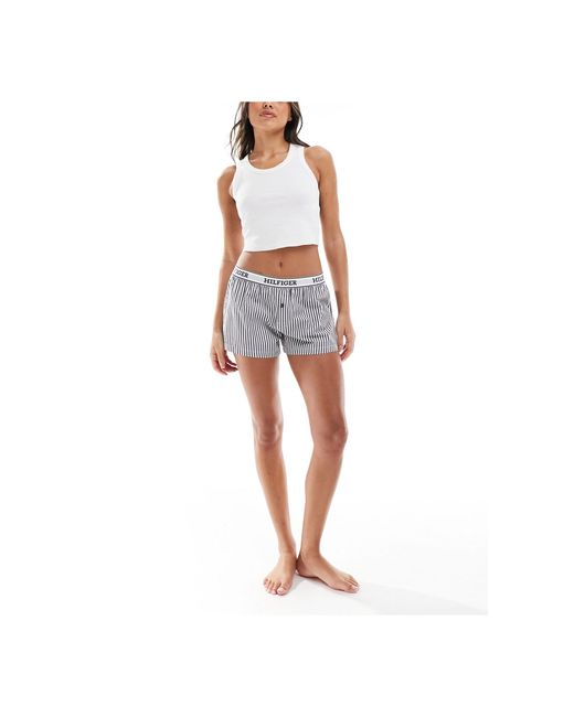 Short Tommy Hilfiger en coloris White