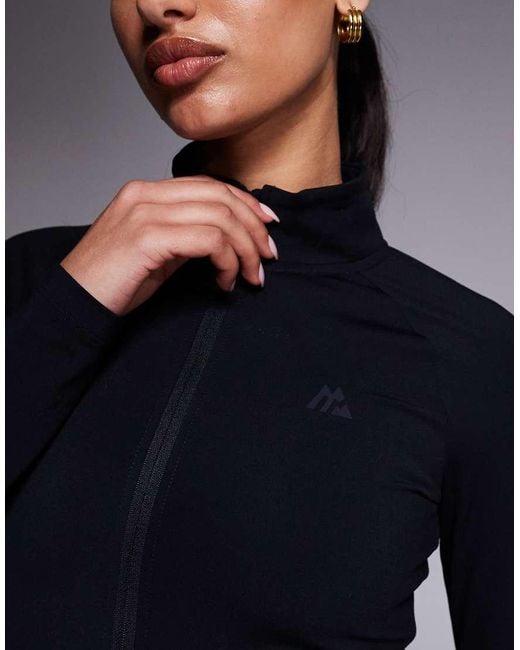 MONTIREX Blue Form Full Zip Top