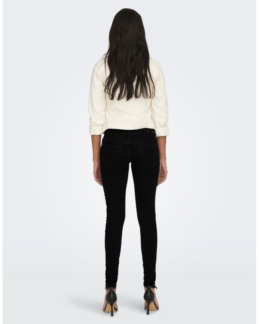 Vaqueros Pitillo En ONLY de color Black