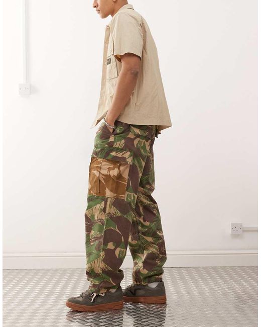 Pantalones Cargo Multicolores Con Estampado De Camuflaje Arts & Crafts De Deus Ex Machina de hombre de color Natural