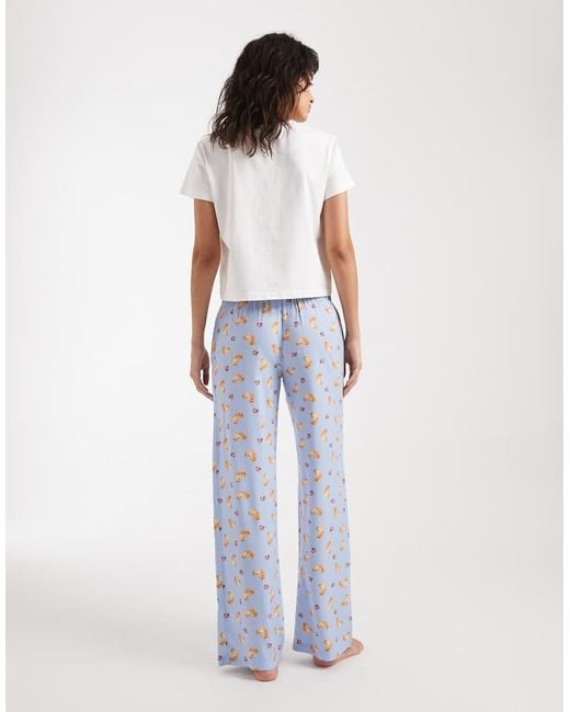 Daisy Street White Short Sleeve Pyjama Set