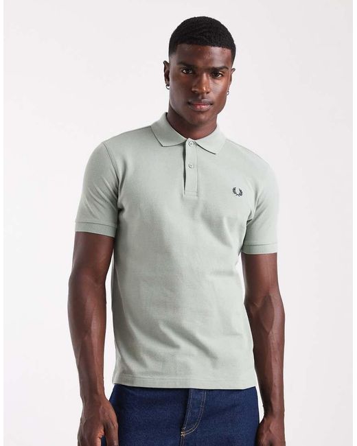 Fred Perry Gray Polo Shirt for men