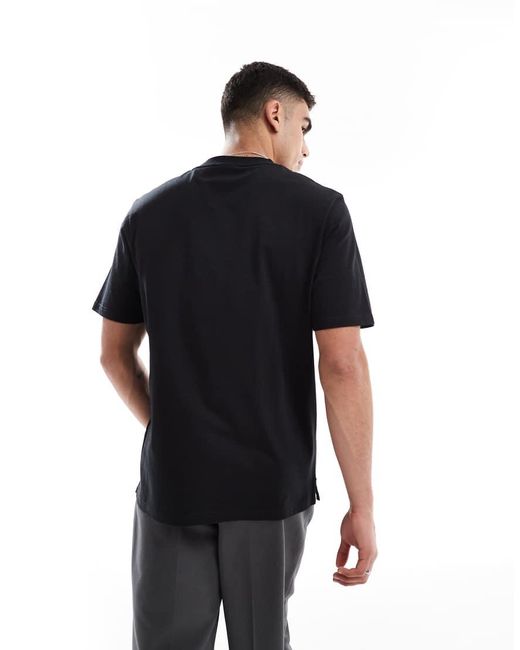 Lyle & Scott Black Oversized T-Shirt for men
