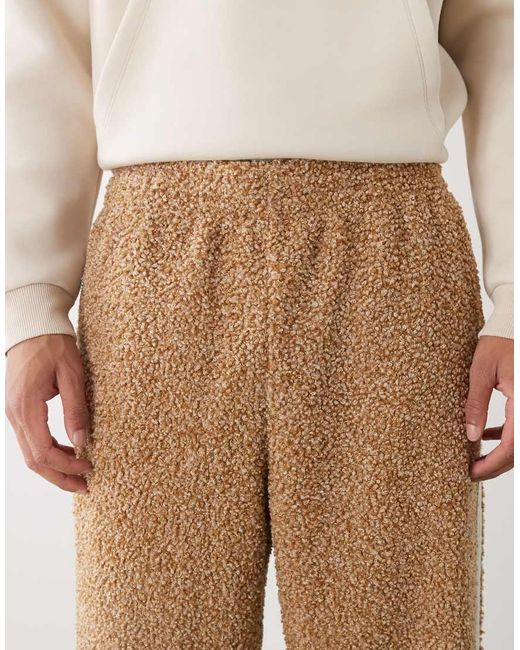 Adidas Originals Natural Boucle Firebird Track Pants for men