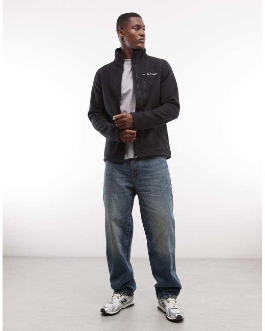 Berghaus Black Activity Interactive Polartec Fleece for men