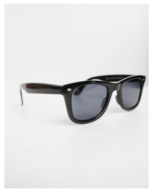 ASOS Orange Retro Square Sunglasses for men