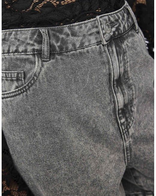 Pieces Red Denim Shorts
