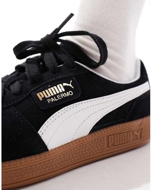 PUMA White Palermo Trainers