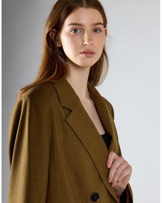 Glamorous Natural Button Detail Blazer