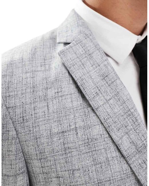 ASOS White Slim Suit Jacket for men