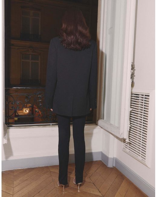 4th & Reckless Brown Fitted Split Hem Tailored Pants