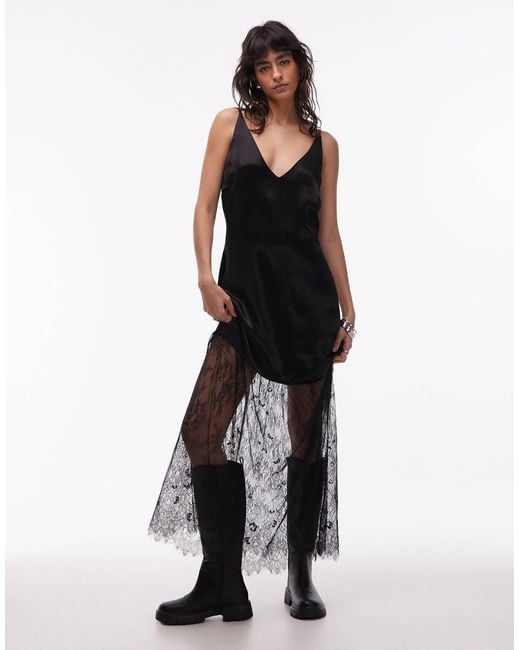 asos black v neck dress ASOS DESIGN v-neck soft flare ribbed maxi dress in black