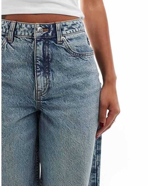 Miss Selfridge Blue Baggy Jean