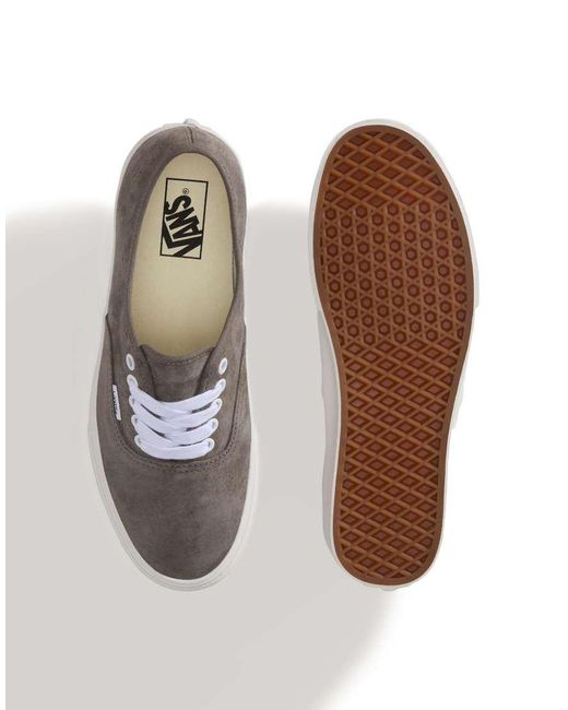 Authentic Vans de color Brown
