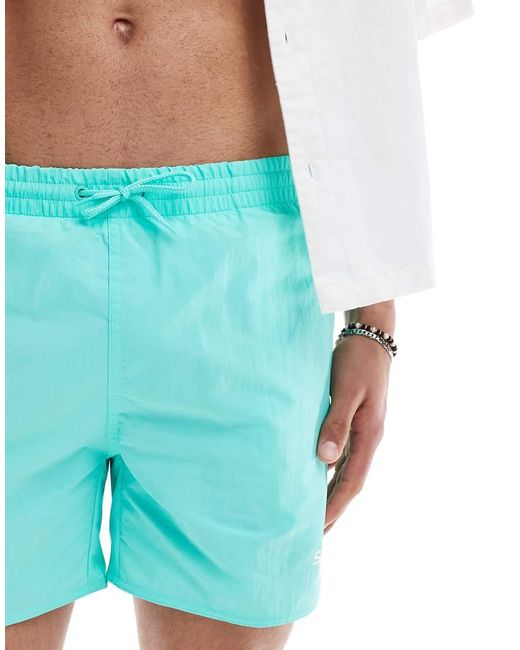 Speedo White Swim Shorts Essential 16" Swim Shorts for men
