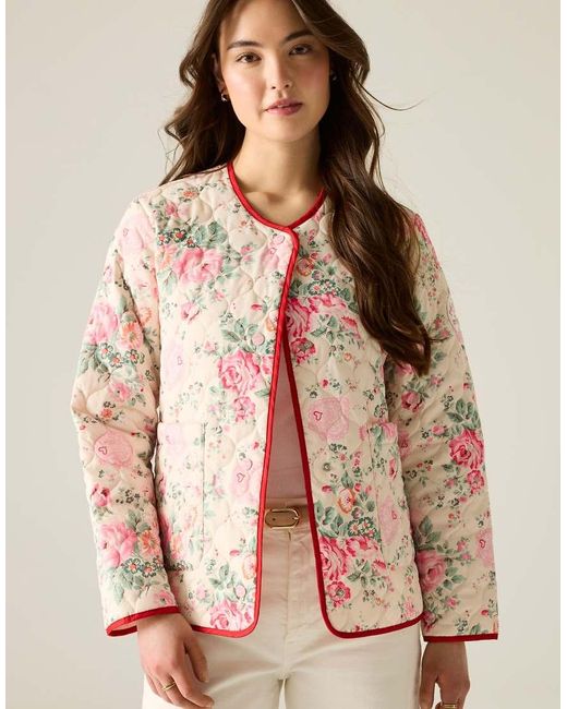 Regatta Brown Cath Kidston Lightweight Quilted Jacket