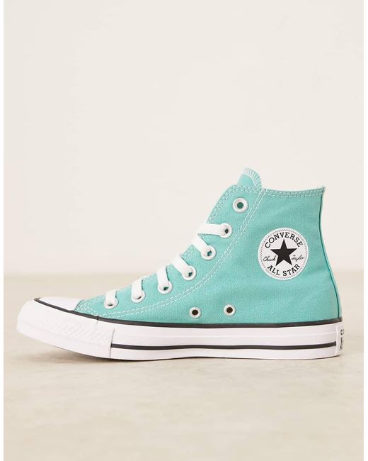 Chuck Taylor All Star Hi di Converse in Blue