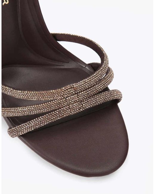 KG by Kurt Geiger White Fancy Heeled Sandals
