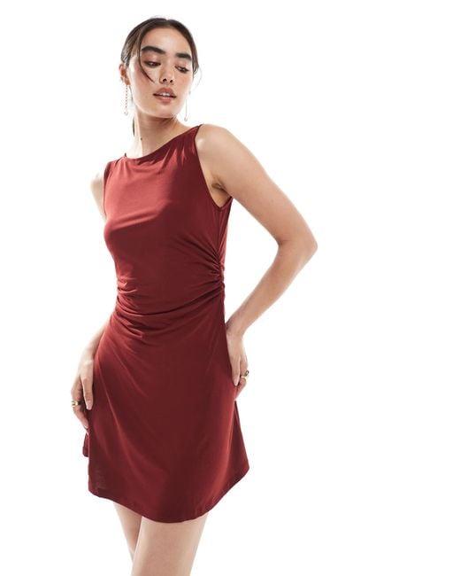 Vero Moda Red – anschmiegsames minikleid