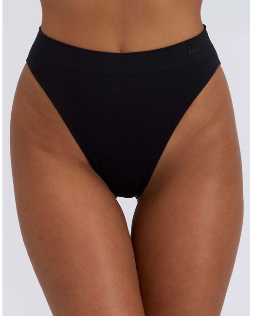Boux Avenue Pink 3 Pack Brazilian Knickers High Leg Seamfree Underwear