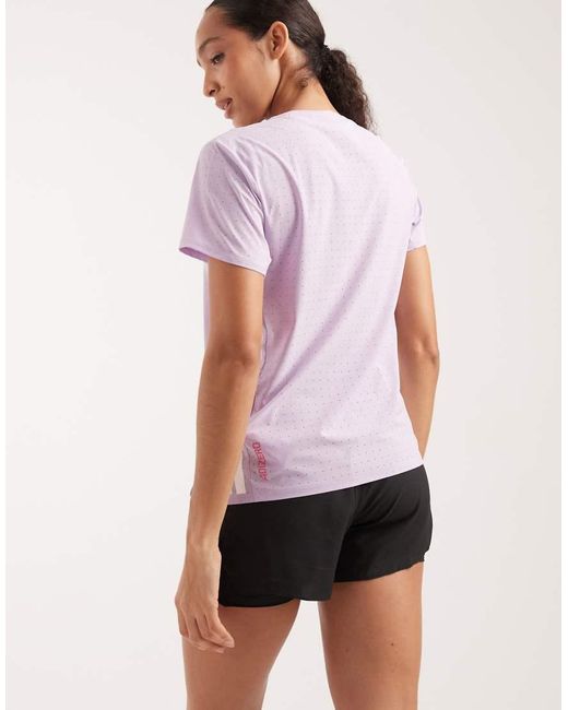 Adidas Originals Purple Adizero Running Tee