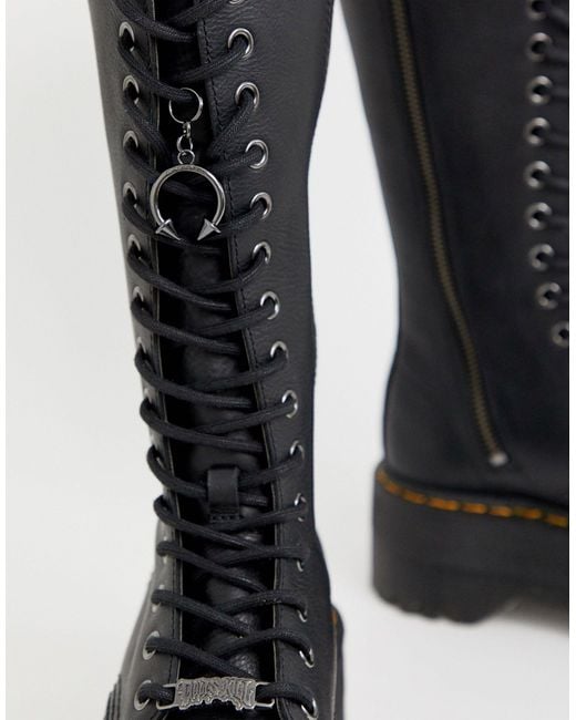Dr.Martens×DOLLS KILL 1B60MAX 厚底 20ホール DOLLS KILL JADON 1B60 MAX in Black | Dr. Martens