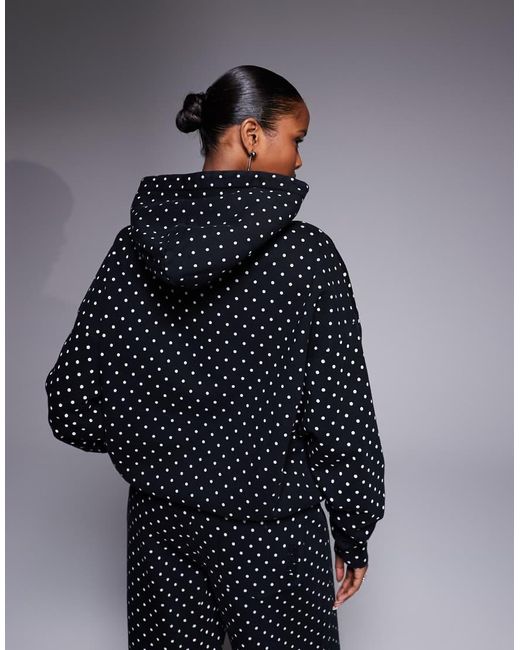 AFRM Blue Blake Oversized Hoodie Co-ord