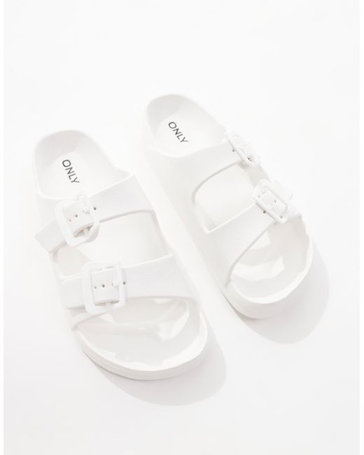 ONLY White – sandalen