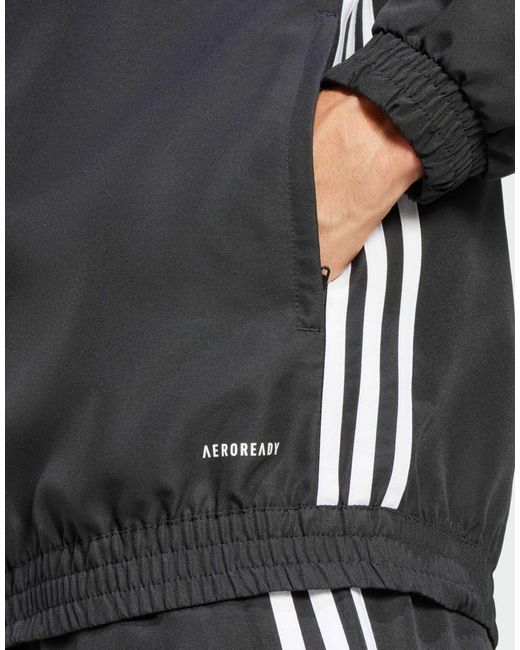 Adidas Originals – tiro 25 essentials – web-kapuzenpullover in Blue für Herren