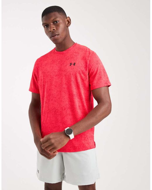 Under Armour Tech in het Red voor heren