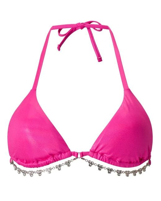 Ann Summers Red Beachy Bombshell Triangle Bikini Top