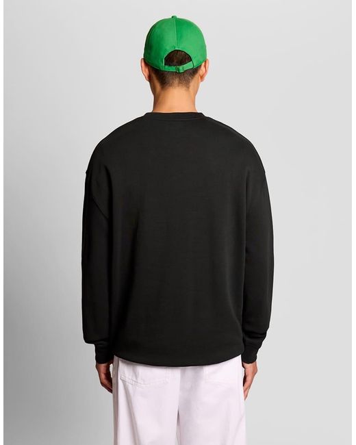 Lyle & Scott Black Mid Layers Rubber Duck Graphic Sweatshirt for men
