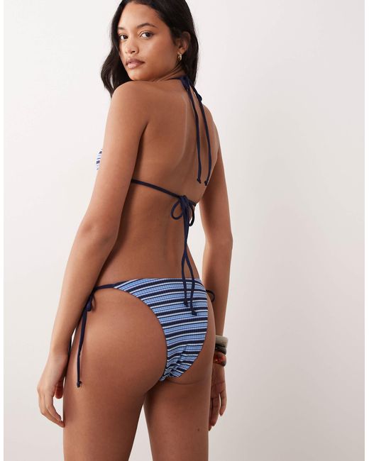 Cotton On Multicolor Triangle Bikini Set