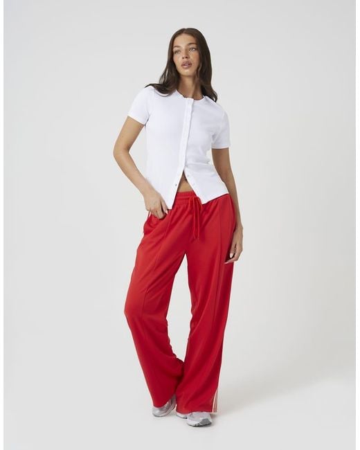 Brave Soul White Cotton Rich Short Sleeve Button Down Top