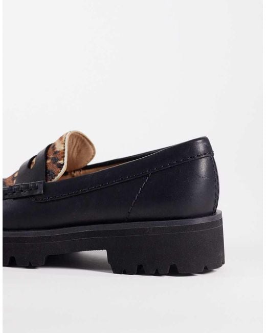 Clarks Blue Yukoner Penny Shoes