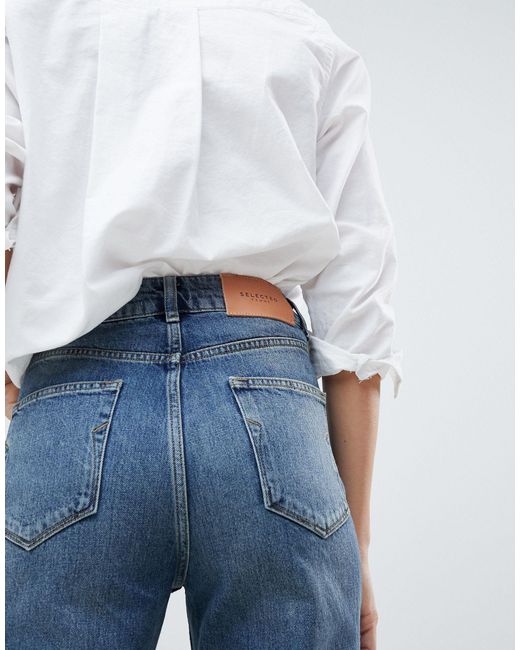 selected mom jeans