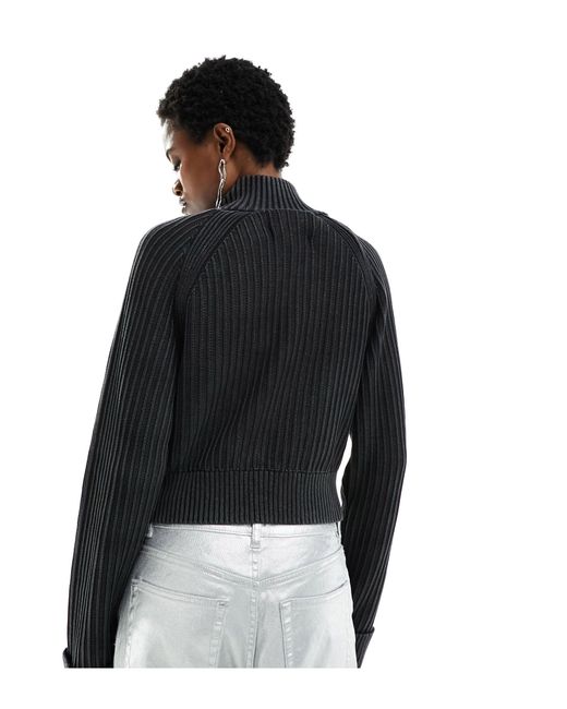 Calvin Klein Black – pullover-strickjacke