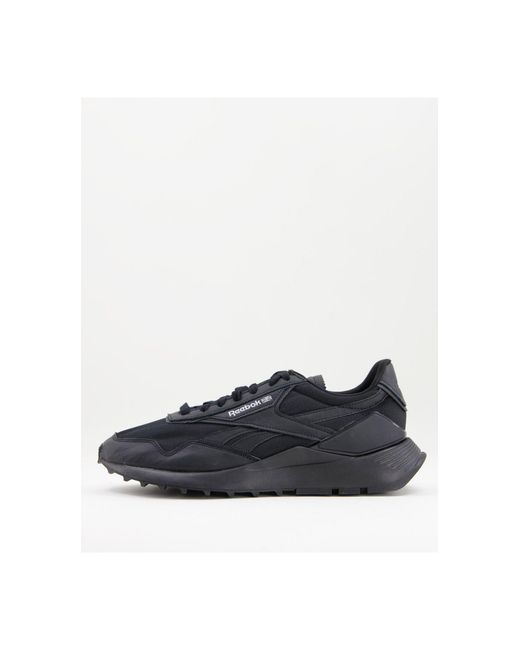 reebok classic legacy az trainers in triple black