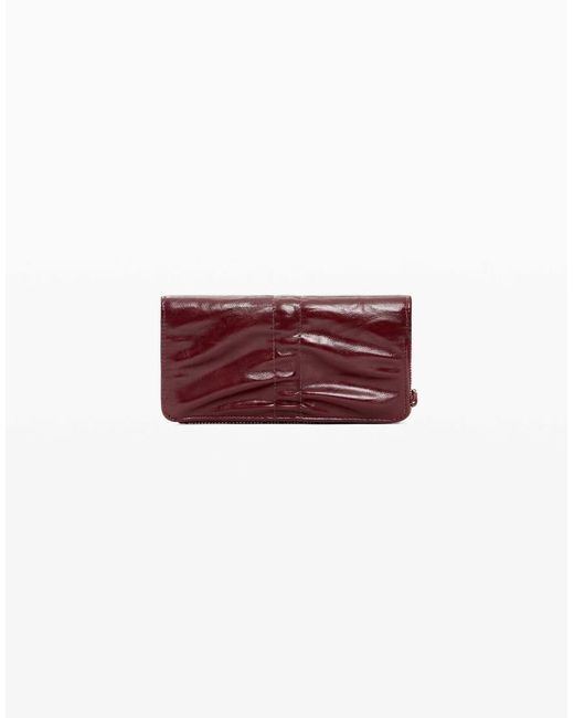 Desigual Red Small Shiny Bow Wallet