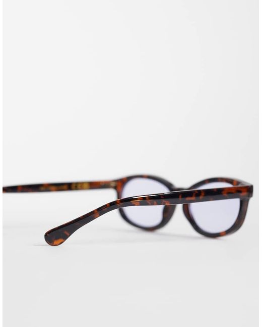 & Other Stories Black Rectangle Sunglasses