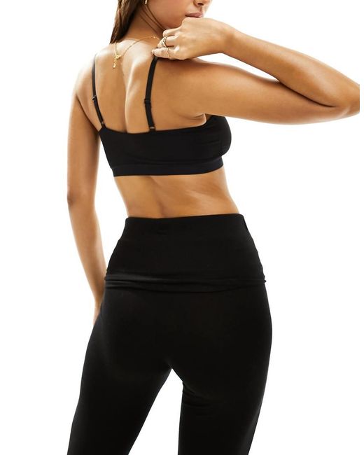 Bralette Sin Costuras De Pieces de color Black
