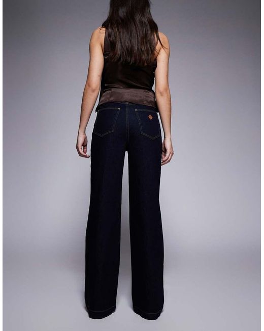Abrand Jeans Blue Wide Leg Jeans