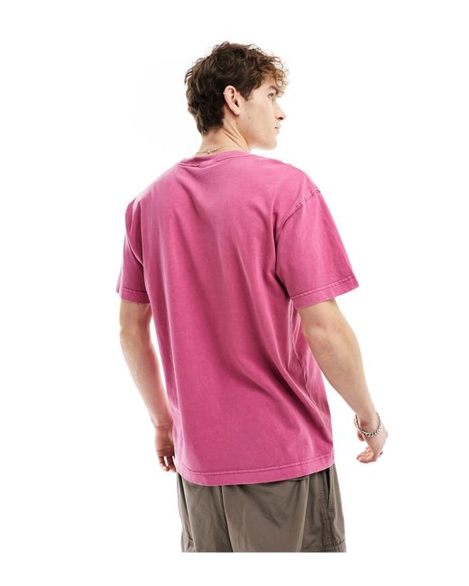 Carhartt Pink Nelson T-shirt for men