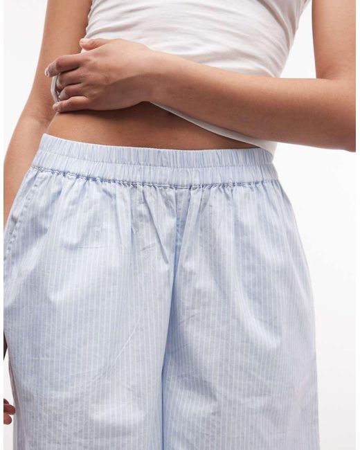 Collusion White 3/4 Length Boxer Short