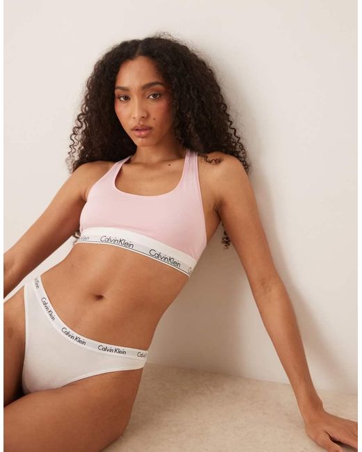Calvin Klein Modern Cotton in het Brown