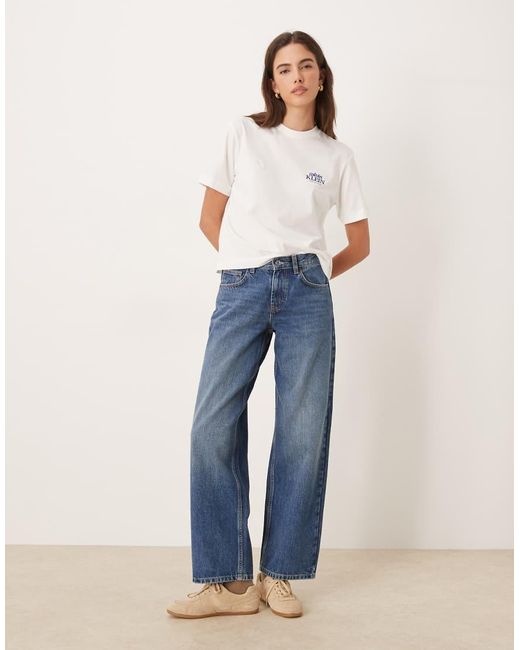 Calvin Klein White Graphic Logo Boxy T-shirt
