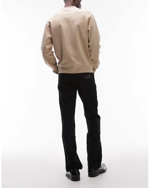Wrangler – texas – straight fit jeans in Natural für Herren